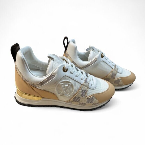 ✨ Louis Vuitton Women’s Run Away Leather Sneakers Size 38 - Picture 1 of 15
